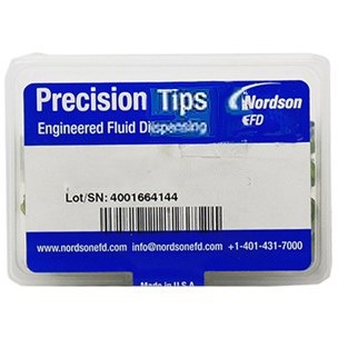 50 Pack Nordson 7018045 Stainless Steel Tip .060 Olive 90° Bend 14 Gauge 