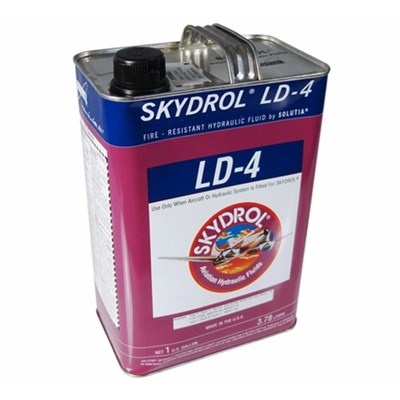 Skydrol LD4 Hydraulic Fluid 1USG Can *Conforms To BMS 3-11P