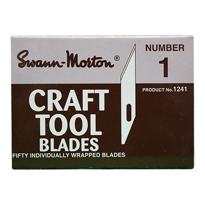Swann Morton Scalpel Blade No1 233-0047 Pack Of 50 Blades