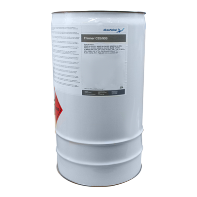 Akzo C25/90S Thinners 25Lt Drum