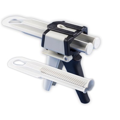 Tah Hand Held (Manual) Dispenser Gun 50ml 4:1 Ratio Black / Grey