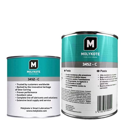 MOLYKOTE™ 3452 Fluoro-Silicone Grease available in various sizes