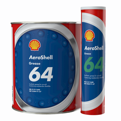 Aeroshell Grease 64 (formerly AeroShell 33MS) Available in various sizes