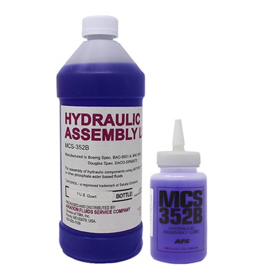 MCS352B Hydraulic Assembly Lubricant available in various sizes