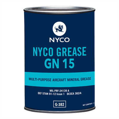 Nyco Grease GN 15 *DCSEA 382/A G-382 in various sizes