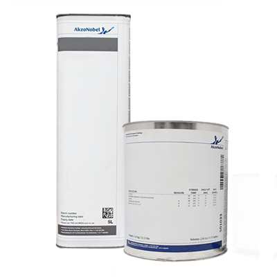 Akzo Aerodur Clearcoat UVR Polyurethane Topcoat in various sizes