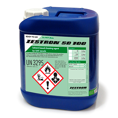 Zestron SD 100 Solvent Based Cleaning Agent 25Lt Drum