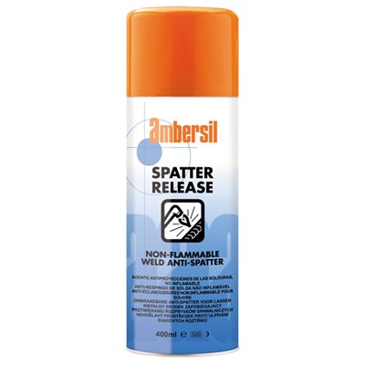 Ambersil Spatter Release Non-Flammable Solvent Weld Anti-Spatter 400gm Aerosol