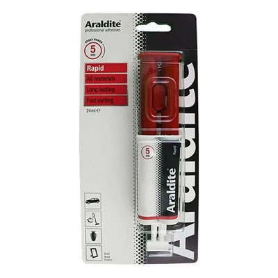 Araldite Rapid Epoxy Adhesive 24ml Syringe