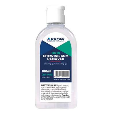 Arrow C181 HR10 Chewing Gum Remover 100ml Bottle