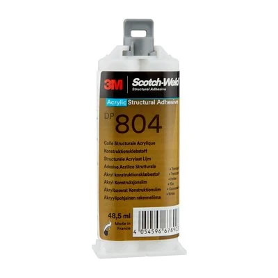 3M Scotch-Weld DP-804 Clear Acrylic Adhesive 48.5ml Dual Cartridge