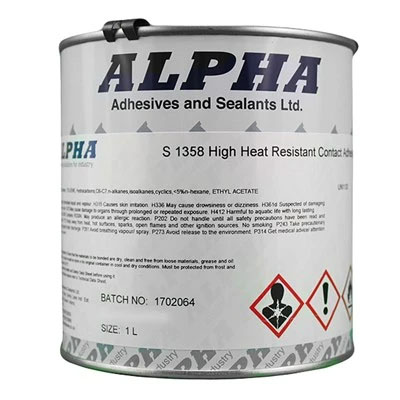 Alpha S1358 High Heat Resistance Brushable Adhesive