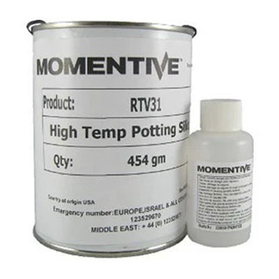 Momentive RTV31 & DBT Catalyst Red Silicone Rubber Compound 1Lb Kit (Fridge Storage)