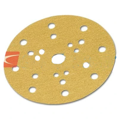 3M Hook-It 236U Yellow Abrasive Disc 21 Hole/150mm (Box of 100 Discs)