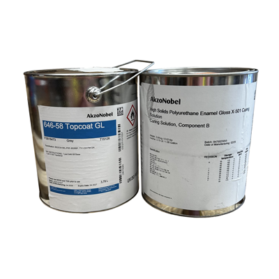 AkzoNobel 646-58 Gloss Polyurethane Topcoat (Includes X-501)