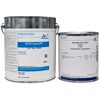 AkzoNobel 656-58 Semi-Gloss Polyurethane Topcoat (Includes X-503)