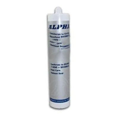 Alpha DP2205 White High Modulus Silicone Sealant 300ml Cartridge