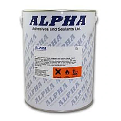 Alpha S1240 Black High Green Strength Brushable Adhesive 5Lt Can