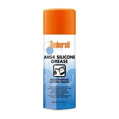 Ambersil AMS4 Silicone Grease 400ml Aerosol *DEF STAN 68-69/1 *MIL-S-8660B