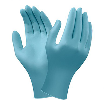 Ansell Nitrile Gloves 7.5 Medium (Box Of 100 Gloves)