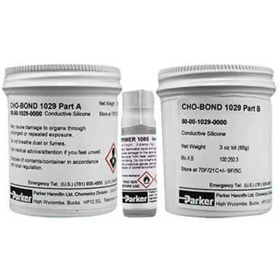 Cho-Bond 1029 & Catalyst 1085 Flexible Electrically Conductive Silicone Adhesive