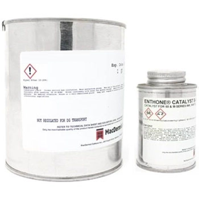 Enthone CAT-L-INK 50-110RX Matt White Screen Printing Ink A/B 1.125USQ Kit (Includes Catalyst 9)