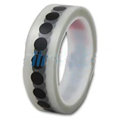 Hadleigh H143B Black Polyimide Tape Dots