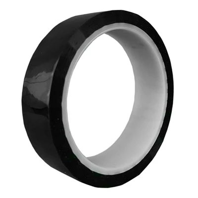 Hadleigh H143B Black Polyimide Tape