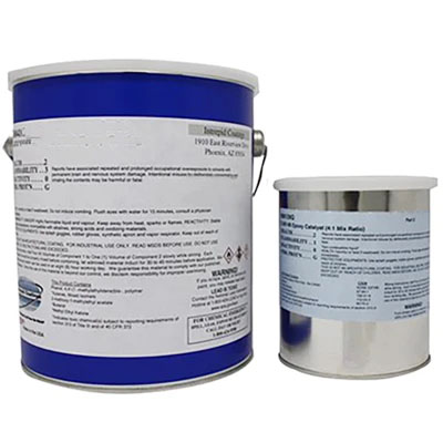 Intrepid Coatings MIL-C-22750D #27038 Semi-Gloss Black Epoxy Coating 2USG Kit (Meets MIL-C-22750D Type I)