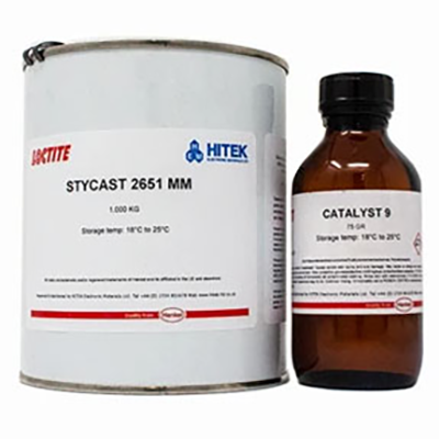 Loctite Stycast 2651 W1 & Catalyst 9 Epoxy Encapsulant 1Kg Kit