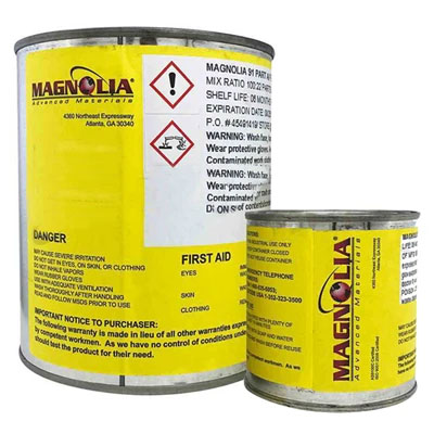 Magnobond 91 A/B Flame Retardant Adhesive 1USQ Kit *BMS5-28 Type 17