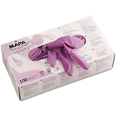 Mapa 994 Trilites Purple Powder Free Gloves