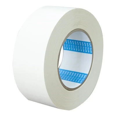 NITTO P-55 Natural White Flame Retardant Double Coated Cloth Carpet Tape