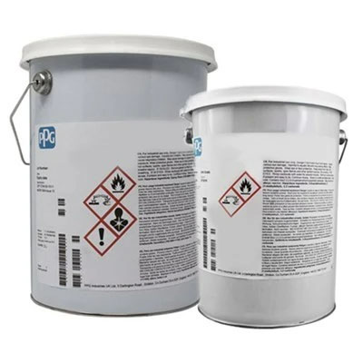 PPG Desothane HS CA8000/C9655 (#17875) White Polyurethane Topcoat 10Lt Kit (Includes Activator CA8000B & Thinner CA8000C3) *BAMS 565-002E Grade B Class 33