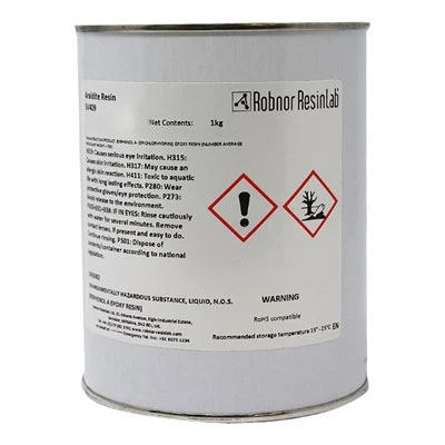 Robnor ResinLab DW 0134 Green Colouring Paste 1Kg Can (For Epoxy Casting Resin)