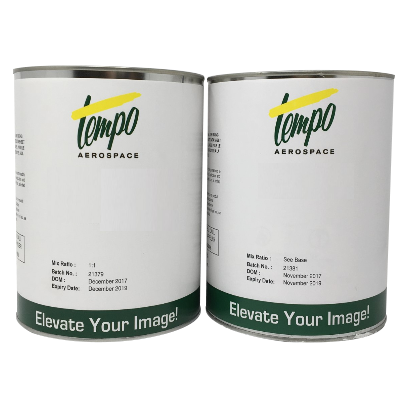 Tempo 9600-R-22 (AMS11136) Gloss Red Durathane II Coating 2USG Kit *MIL-PRF-85285F Type I Class H