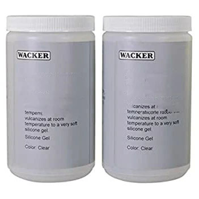 Wacker Elastosil RT 607 A/B RTV-2 Silicone Rubber 1Kg Kit