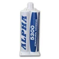 Alpha 5300 2 Part Standard Open Time Structural Acrylic 50ml Twin Tube
