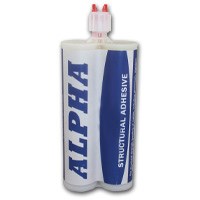 Alpha 5310 2 Part Extended Open Time Structural Acrylic 400ml Twin Tube