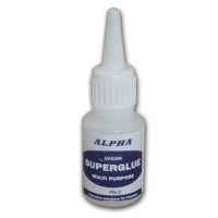 Alpha SAS206 Superglue 20gm Polybottle