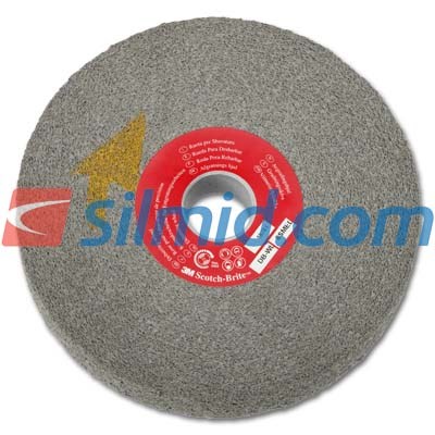 3M Scotch-Brite EXL Deburring Wheel DB-WL 8SMED Grade Dark Grey 152mm x 25.4mm