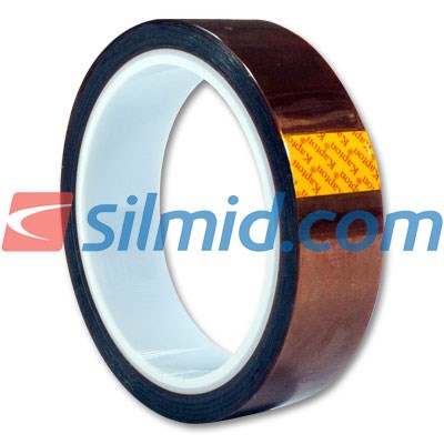 Kapton Polymide Tape 0.025mm Thick 25.4mm x 33Mtr
