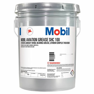 Mobil SHC 100 Synthetic Aviation Grease 16Kg Drum