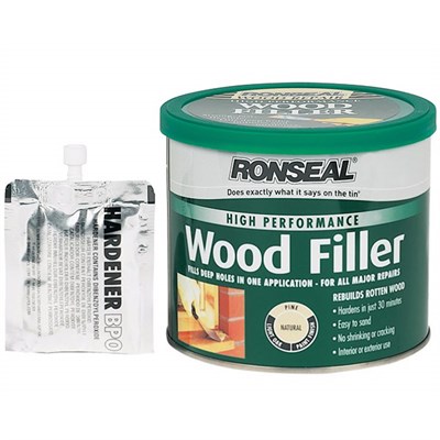 Ronseal High Performance 2 part Woodfiller 275g or 550g 