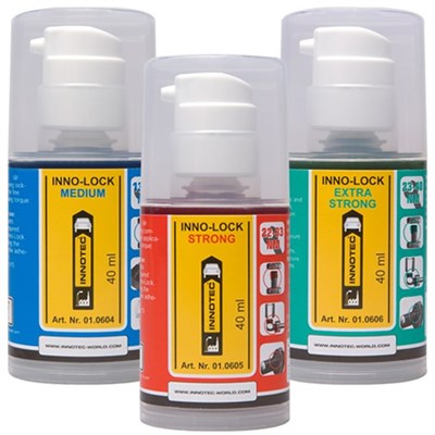 Inno-Lock Extra Strong Anaerobic Threadlocker 40ml Pump Bottle