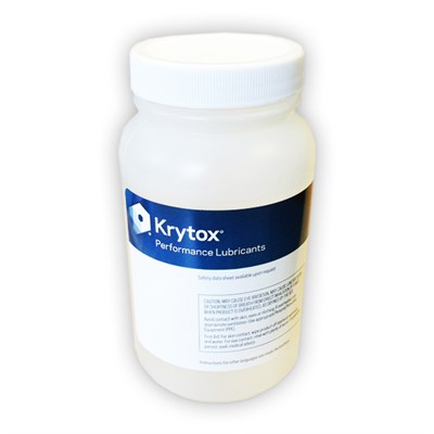 Krytox GPL 105 Squeek & Rattle Clear Fluorinated Synthetic Oil 500gm Tub