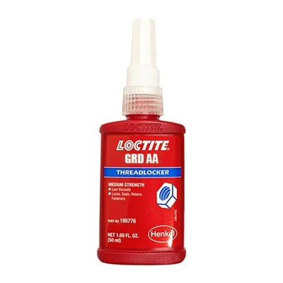 Loctite Grade AA (089) High Strength Threadlocker 50ml Bottle *MIL-S-22473E Notice 1 Grade AA