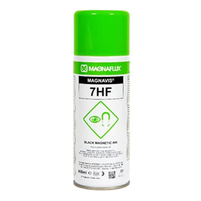 Magnaflux 7HF Oil-Based Visible Magnetic Particle Suspension 400ml Aerosol