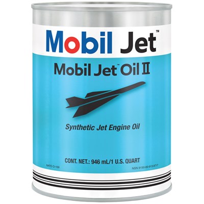 Mobil Jet Oil II (O-156) 1USQ Can *MIL-PRF-23699F Type STD