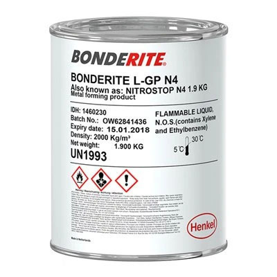 Bonderite L-GP N4 Stopping Off Paint 1.9Kg Can
